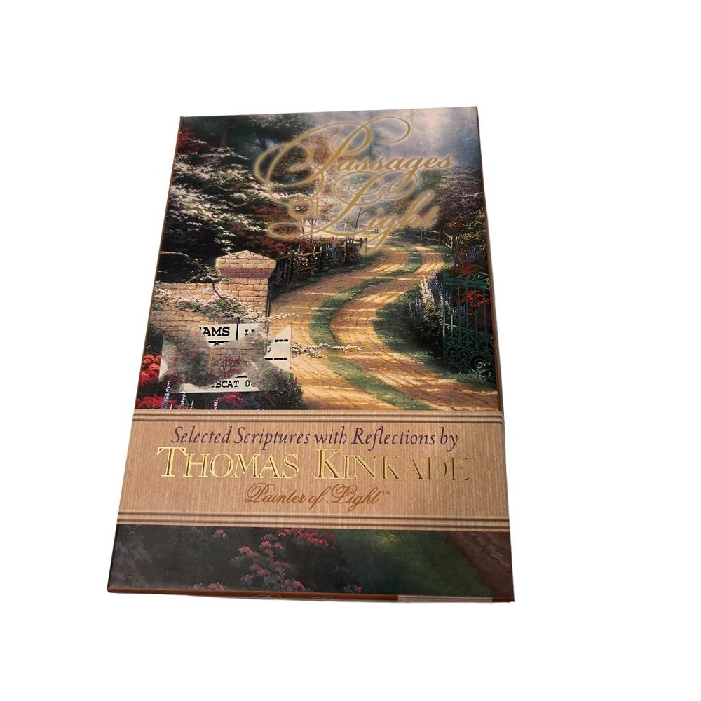 Vintage Passages of Light Thomas Kinkade NKJV Bonded Leather New in Box